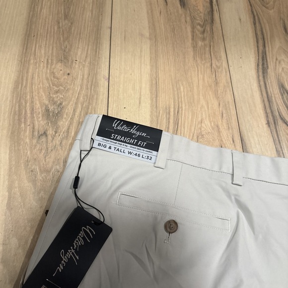 Walter Hagen Men's 11 Majors Core Golf Pant Light Khaki Size 46X32 NWT - Picture 6 of 6